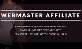 Webmaster affiliate Adult